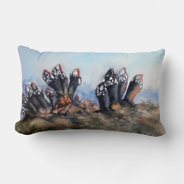 Percebes/Barnacles Lumbar Pillow (Front)