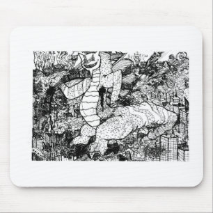 Percentum Godzilla Mouse Pad