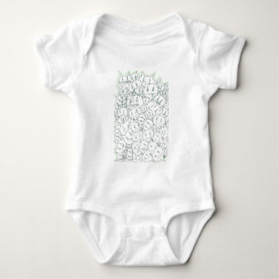 Percentum Heads Baby Bodysuit