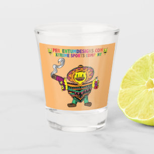 Percentum Mexican Shot Glass