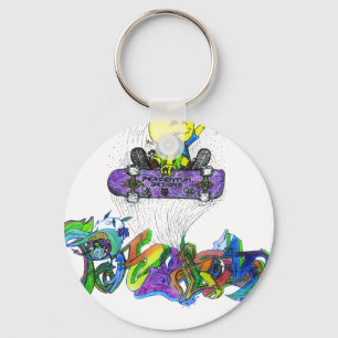 Percentum Ollie Keychain