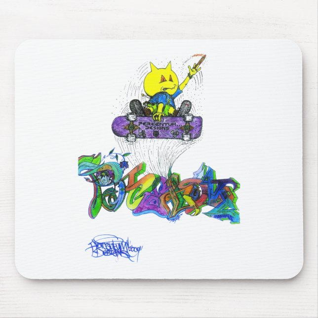 Percentum Ollie Mouse Pad (Front)