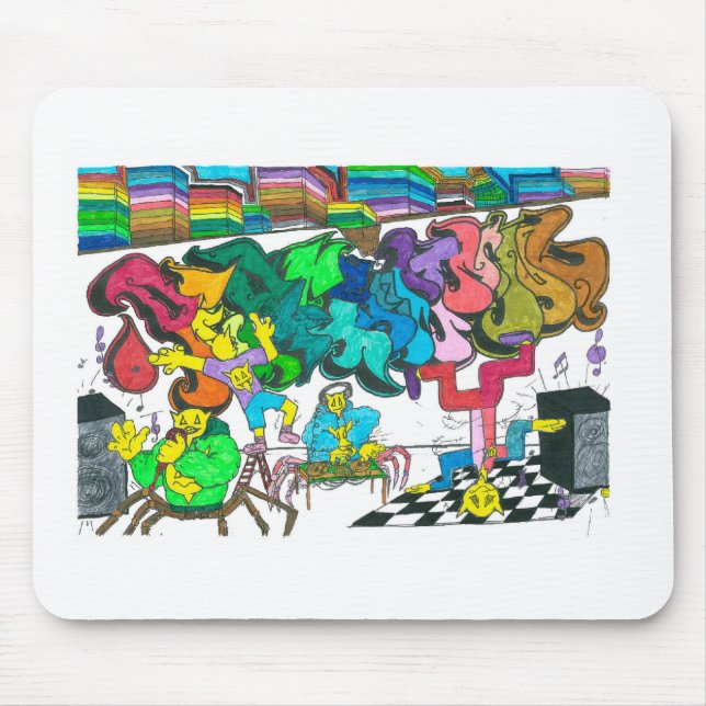 PercentumHipHop Mouse Pad (Front)