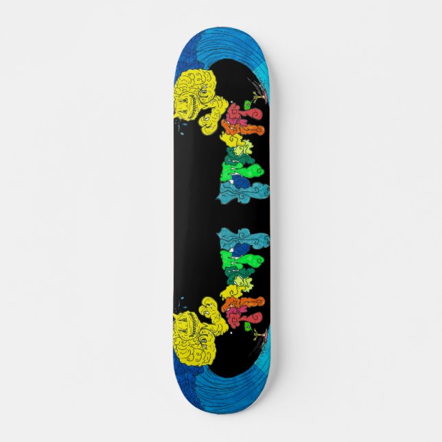 PercentumSurf Skateboard (Front)