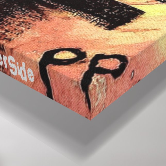 Perception Collage Stretched Canvas Print (Corner(Bottom))