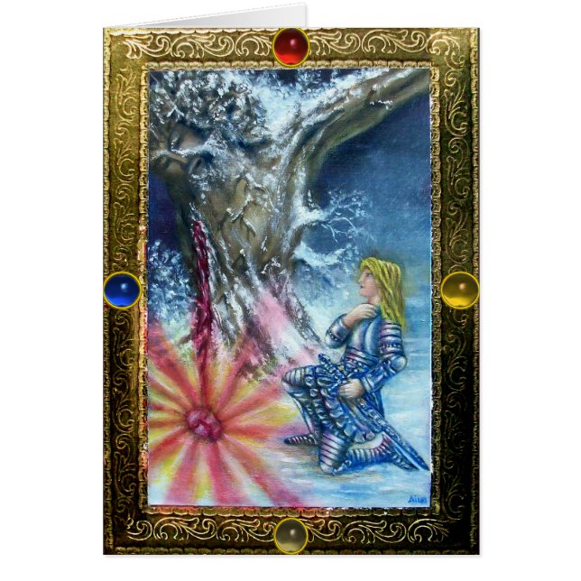 PERCEVAL AND VISION OF THE HOLY GRAIL (Front)