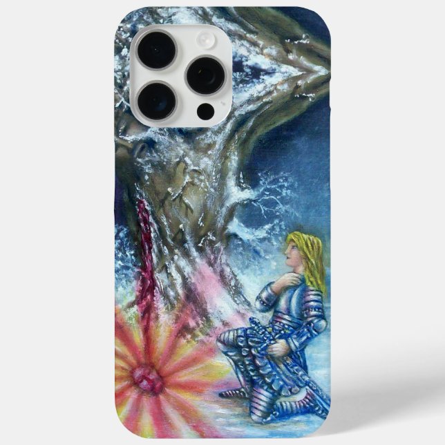 PERCEVAL AND VISION OF THE HOLY GRAIL Case-Mate iPhone CASE (Back)