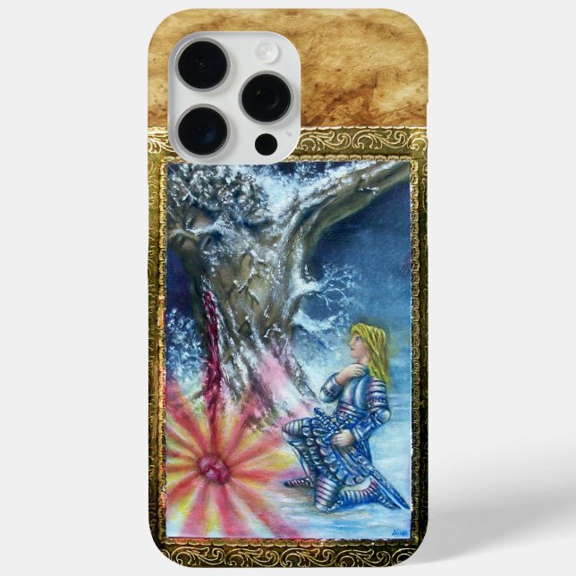 PERCEVAL AND VISION OF THE HOLY GRAIL Case-Mate iPhone CASE (Back)