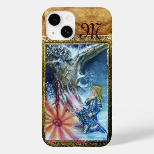 PERCEVAL AND VISION OF THE HOLY GRAIL monogram Case-Mate iPhone 14 Case