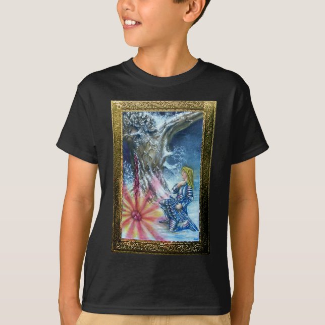 PERCEVAL AND VISION OF THE HOLY GRAIL T-Shirt (Front)