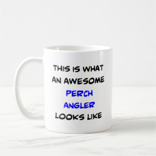 perch angler, awesome coffee mug