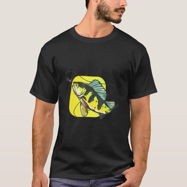 Perch Fishing T-Shirt (Front)