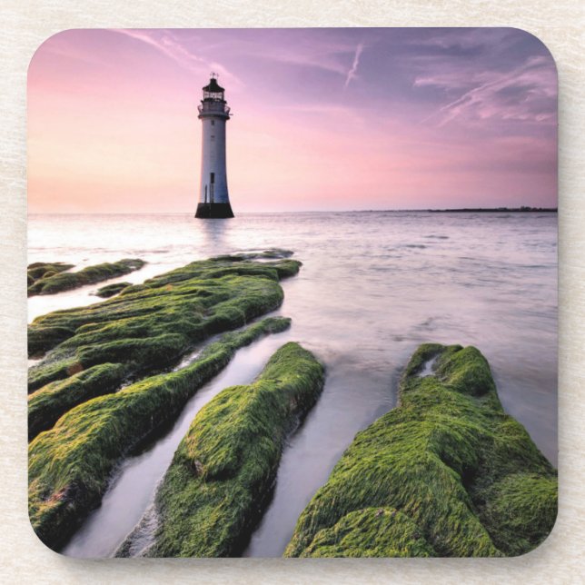 Perch Rock Lighthouse Coaster (Front)