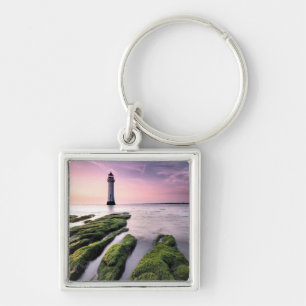 Perch Rock Lighthouse Keychain