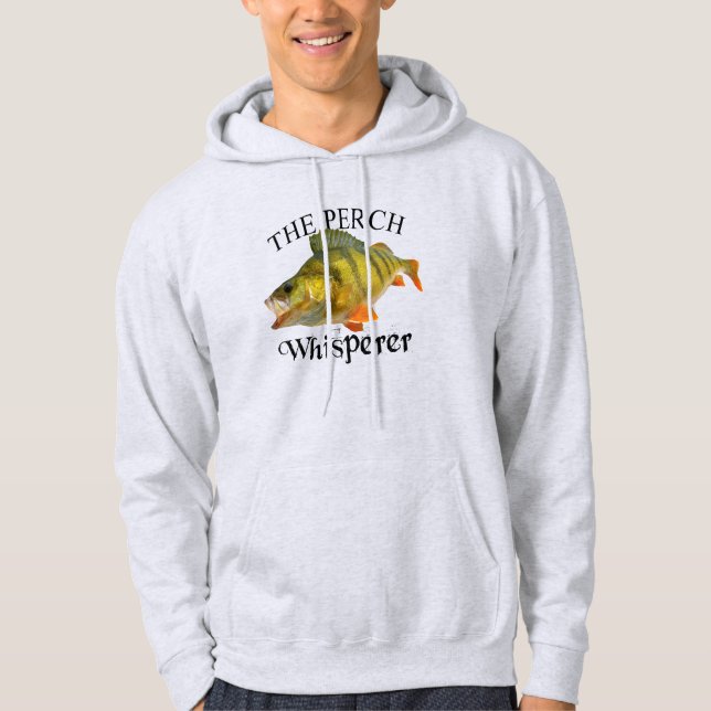 Perch Whisperer Light Hoodie (Front)