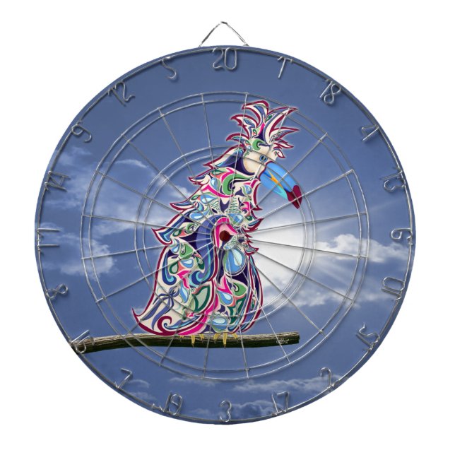 Perched Dartboard (Front)
