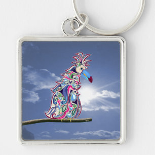 Perched Keychain