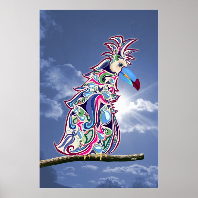 Perched Poster (Front)