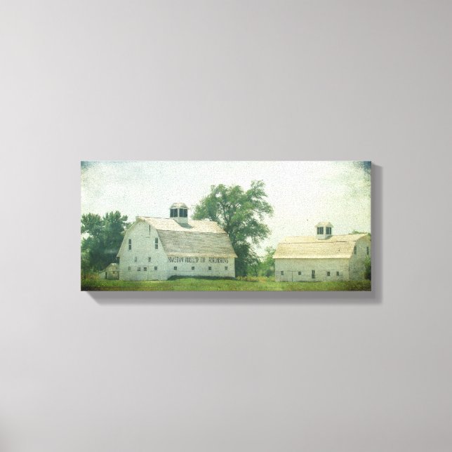 Percheron Barn Canvas Print (Front)