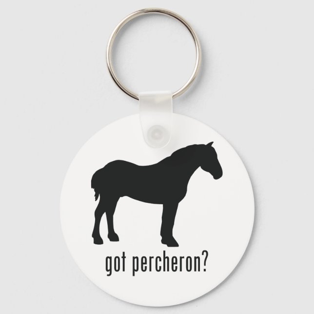 Percheron Keychain (Front)