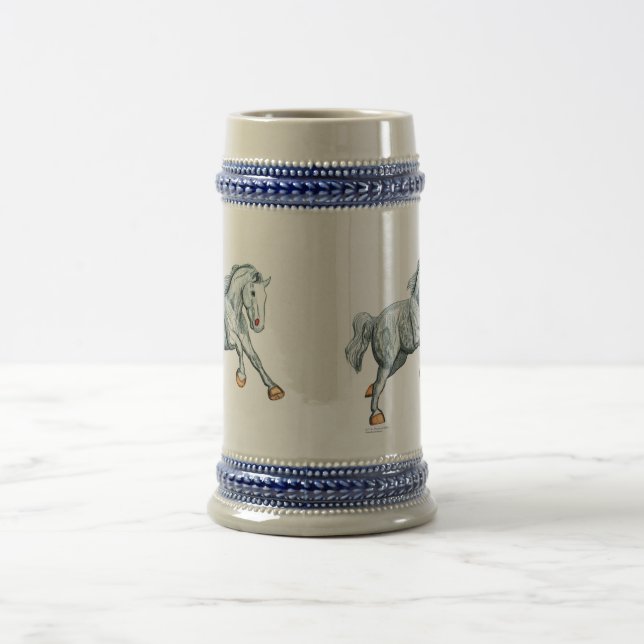 Percherons Beer Stein (Center)