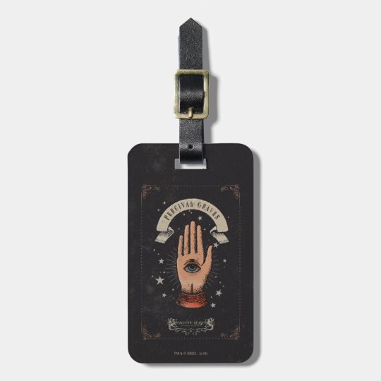 Percival Graves Magic Hand Graphic Luggage Tag