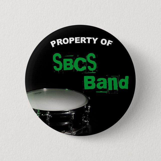 Percussion Button for Band (Front)