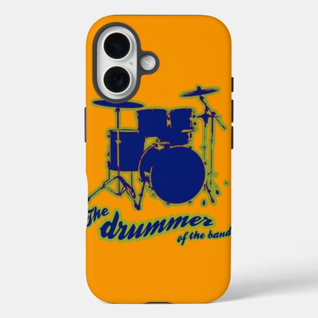 percussion drums ~ drummer Case-Mate iPhone case (Back)