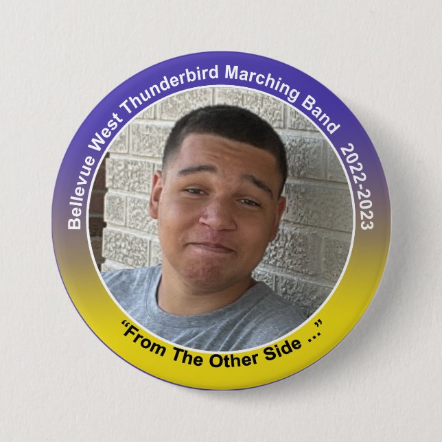 Percussion Merrick 10 3 Inch Round Button (Front)