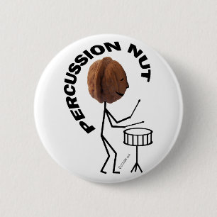 Percussion Nut 2 Inch Round Button