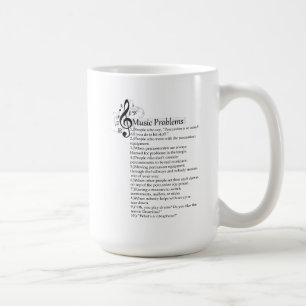 Percussion Problems List Coffee Mug