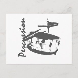 Percussion/ Snare Postcard
