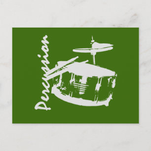 Percussion/ Snare Postcard