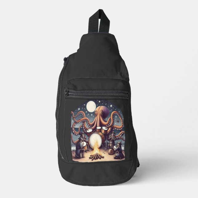 Percussive Aquatic Performance Sling Bag (Front)
