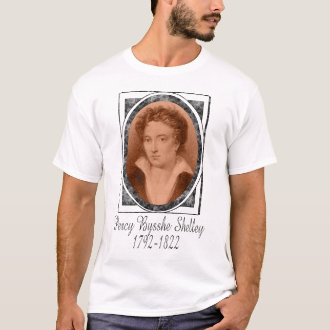 Percy Bysshe Shelley T-Shirt (Front)