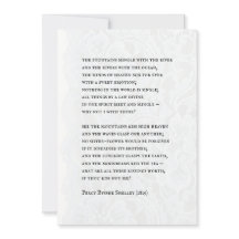 Percy - Invitation de mariage poème romantique