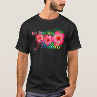 Perdido Key Florida Tropical Flowers Family Vacati T-Shirt