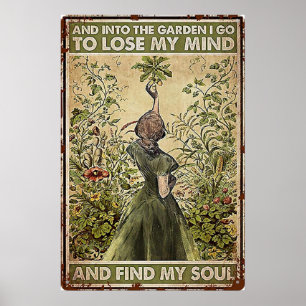 Perdre votre esprit Trouver votre poster vintage d