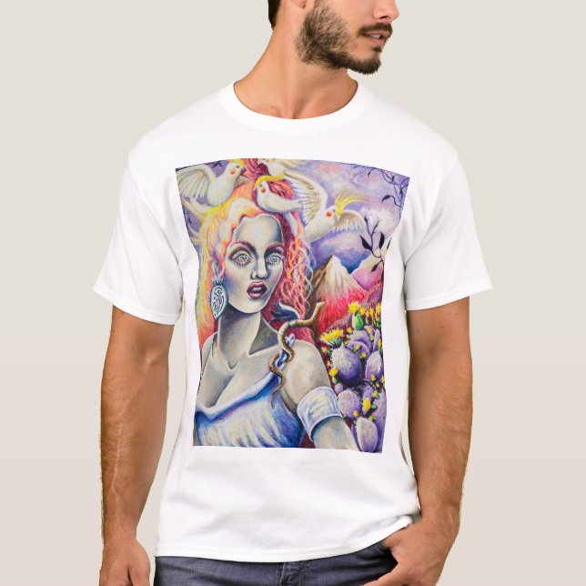 Perdu au pays de l'éternel t-shirt d'été (Devant)
