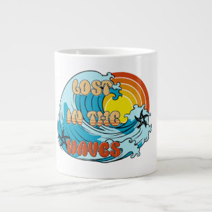 Perdu dans la tasse des vagues