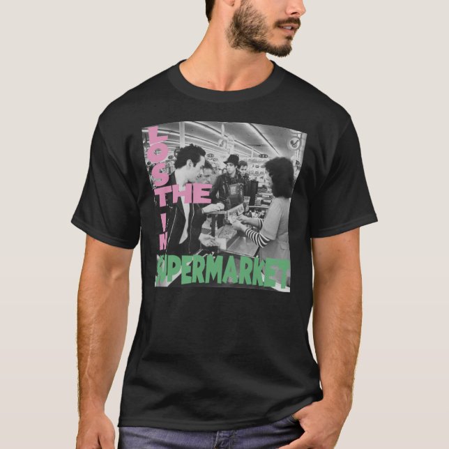 Perdu dans le T-shirt classique du supermarché (Devant)