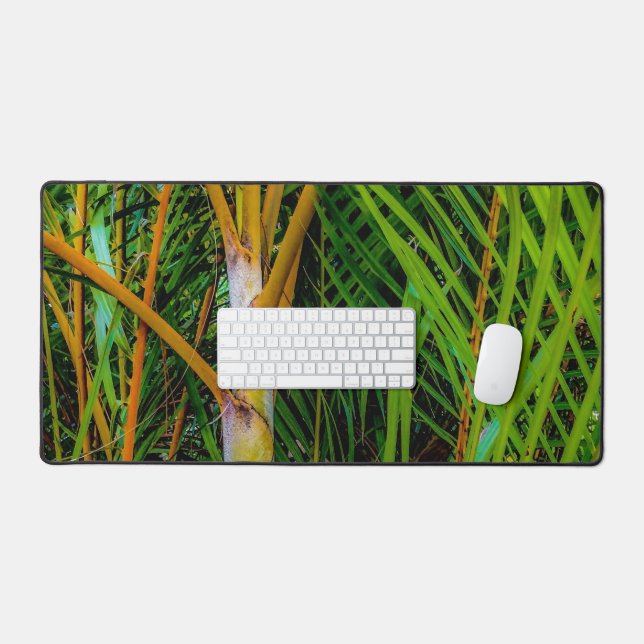 Perdu dans le tapis de bureau Areca Palms (Clavier et souris)