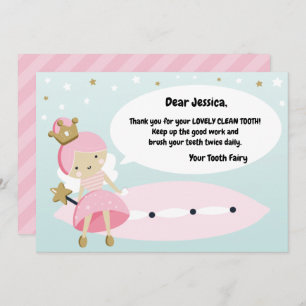 Perdu la première carte dentaire. Note de visite d