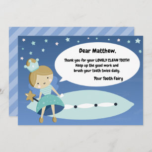 Perdu la première carte dentaire. Note de visite d