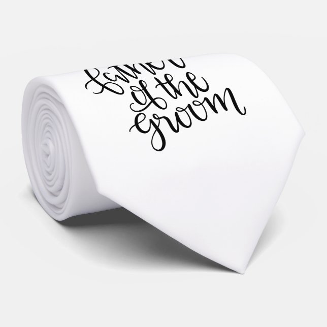 Père de la Cravate Groom (Roulé)