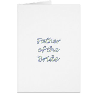 Père de la jeune mariée