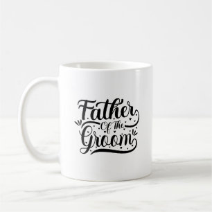 Père De La Mug De Typographie Groom