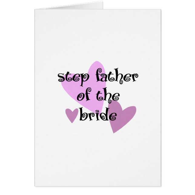 Père d'étape de la jeune mariée (Devant)