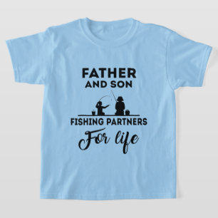Père et fils de l'art de la pêche T-Shirt