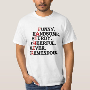 Père Funny Handsome Fête des pères T-shirt